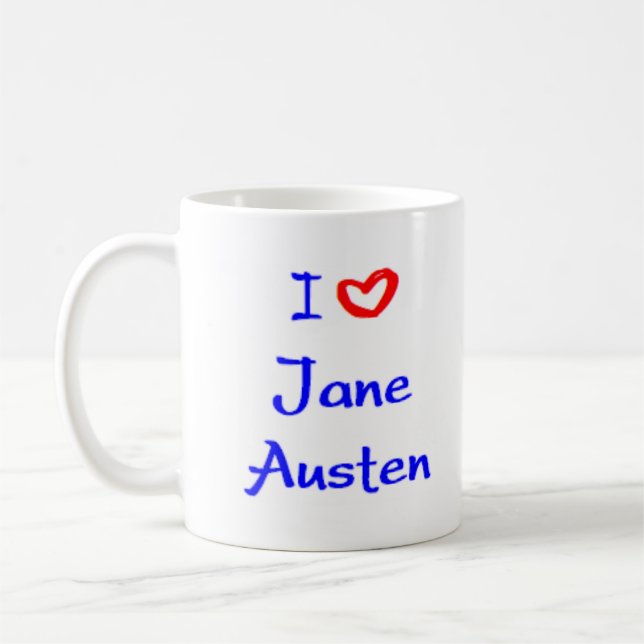 jane austen  coffee mug (Left)