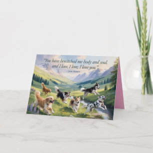 Jane Austen Dog Valentine Card 6