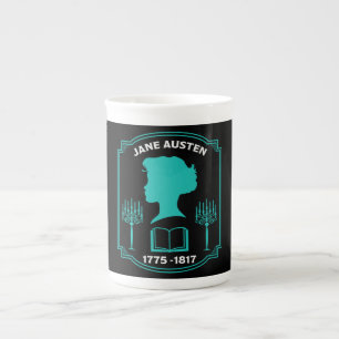 Jane Austen English Novelist Bone China Mug