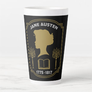 Jane Austen English Novelist Latte Mug