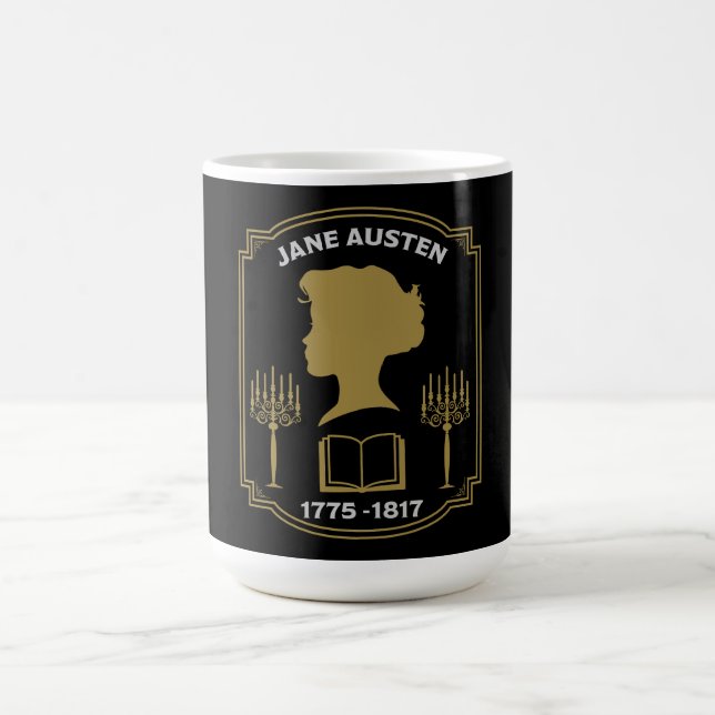 Jane Austen English Novelist Magic Mug (Center)