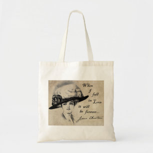 Jane Austen: Forever Tote Bag