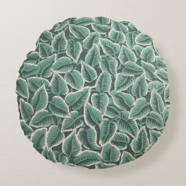 Jane Austen Home Round Cushion (Front)