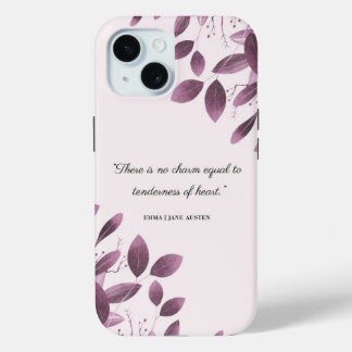 Jane Austen Inspired Phone Case