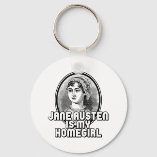 Jane Austen Key Ring