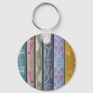 Jane Austen keychain
