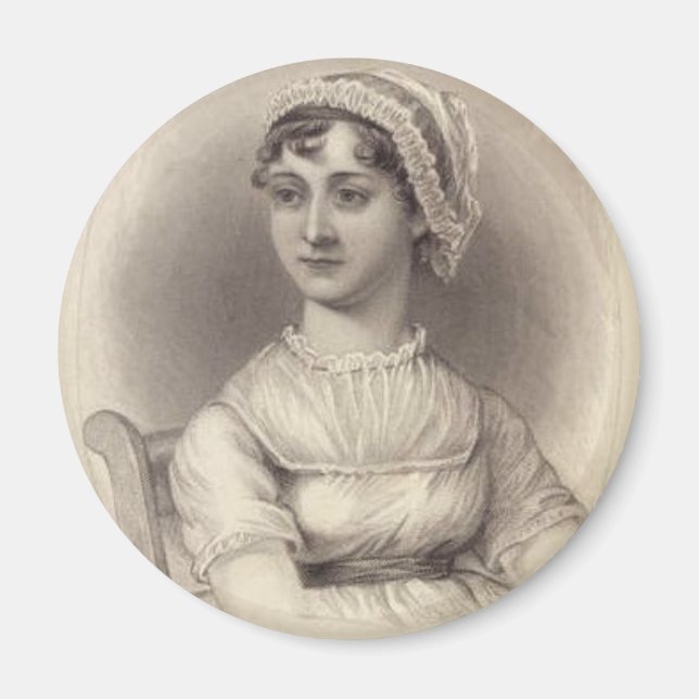 Jane Austen Magnet (Front)
