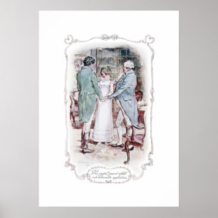Jane Austen Mansfield Park Illustration Print