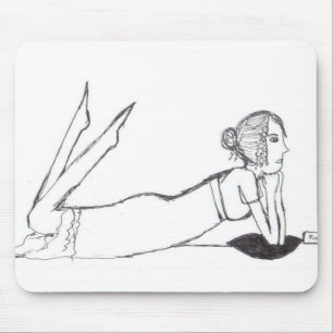 Jane Austen Mouse Pad
