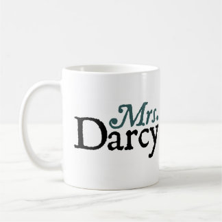 Jane Austen Mrs. Darcy Mug