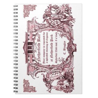Jane Austen: Netherfield Ball Invite Notebook