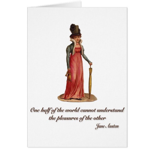 Jane Austen on Misunderstanding (Front)