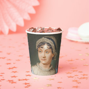 Jane Austen Paper Cups