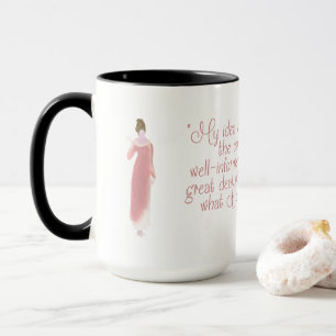 Jane Austen Persuasion Quote Mug