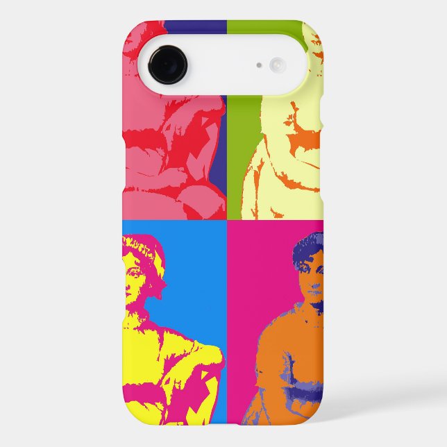 Jane Austen Pop Art Case-Mate iPhone Case (Back)