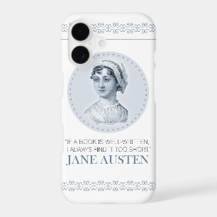 Jane Austen Portrait and Quote on Reading Case-Mat