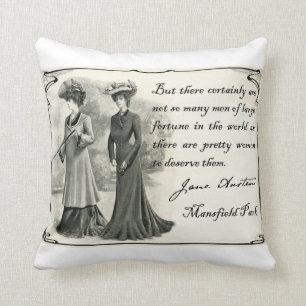 Jane Austen: Pretty Women Cushion