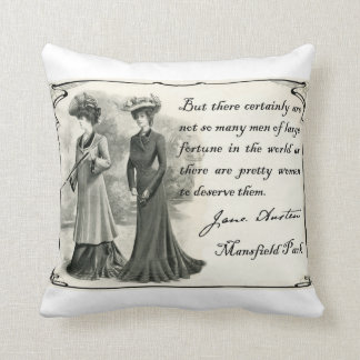 Jane Austen: Pretty Women Cushion