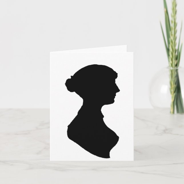 Jane Austen quote  Holiday Card (Front)