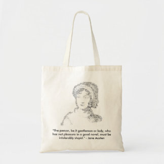 Jane Austen Quote Tote Bag