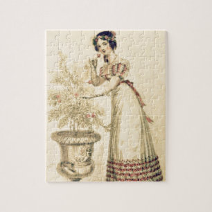 Jane Austen Regency Ball Gown Jigsaw Puzzle
