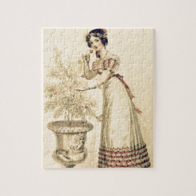 Jane Austen Regency Ball Gown Jigsaw Puzzle (Vertical)