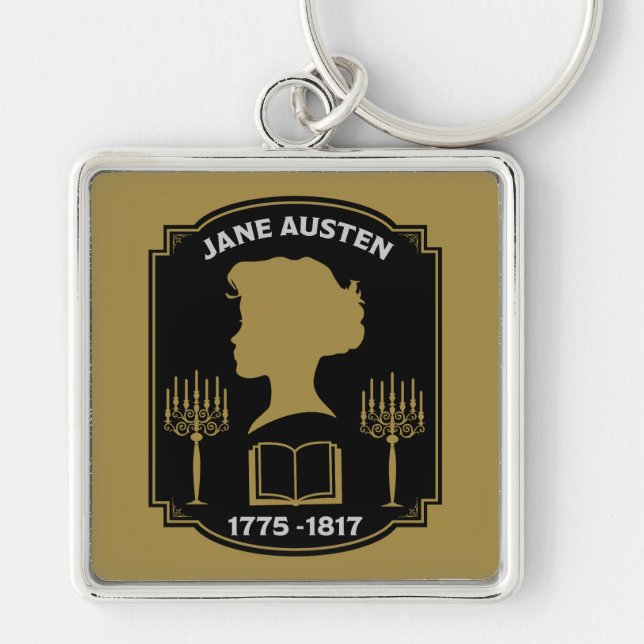 Jane Austen Regency Week Key Ring (Front)