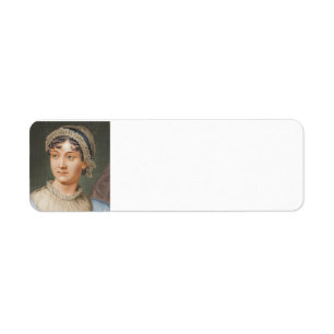 Jane Austen Return Address Label