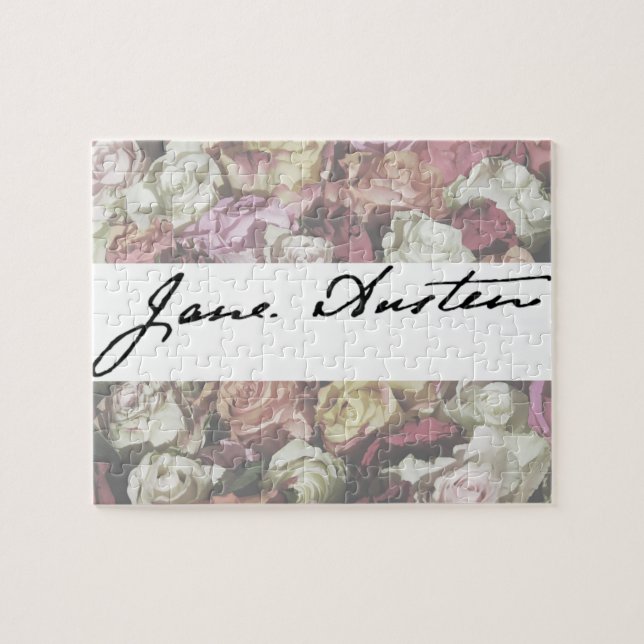 Jane Austen Signature Jigsaw Puzzle (Horizontal)