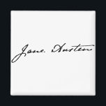Jane Austen Signature Magnet<br><div class="desc">The signature of one of history’s most famous writers,  Jane Austen.</div>