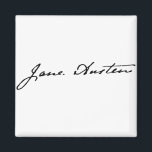 Jane Austen Signature Magnet<br><div class="desc">The signature of one of history’s most famous writers, Jane Austen.</div>