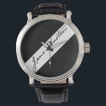 Jane Austen Signature Watch<br><div class="desc">The signature of one of history’s most famous writers,  Jane Austen.</div>