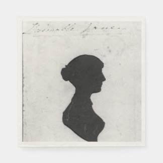 Jane Austen Silhouette Napkins