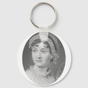 Jane Austen Simply Jane Portrait Key Ring