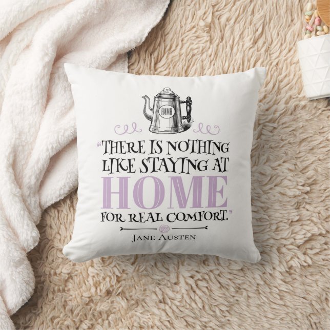 Jane Austen - Staying at Home - Coffee Pot Cushion (Blanket)