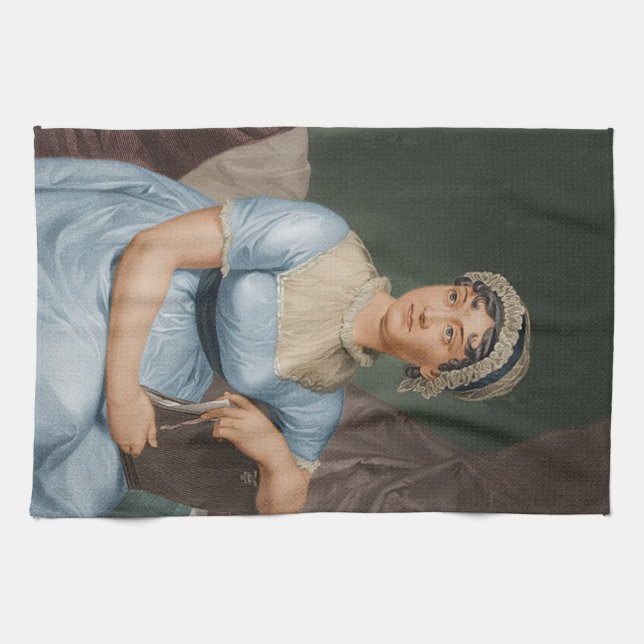Jane Austen Tea Towel (Horizontal)