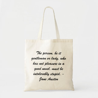 Jane Austen tote