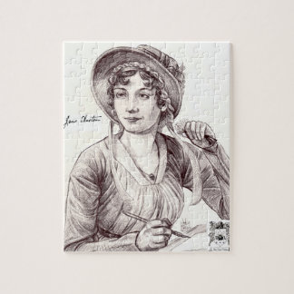 Jane Austen with a Smile 8x10 Jigsaw Puzzle