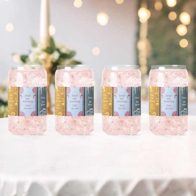 Jane Austen's Books Can Glass (Insitu (Wedding))