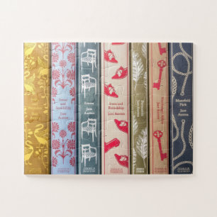Jane Austen's books Jigsaw Puzzle