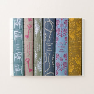 Jane Austen's books Jigsaw Puzzle