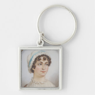 Jane Austen's Miniature Portrait Keychain