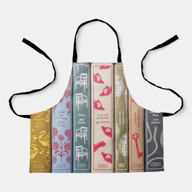 Jane Austen's novels Apron (Front)