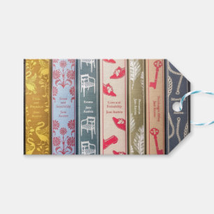 Jane Austen's Novels Gift Tags