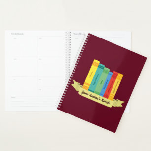 Jane Austen's Novels III Planner