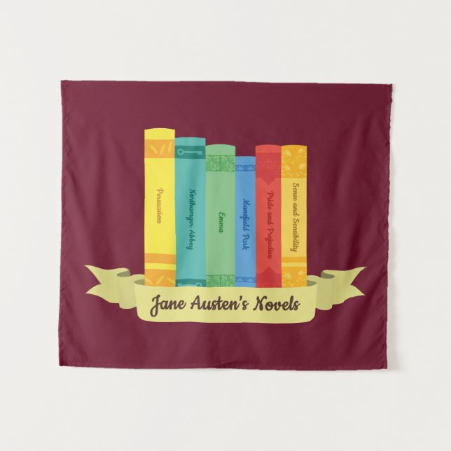 Jane Austen's Novels III Tapestry (Front (Horizontal))