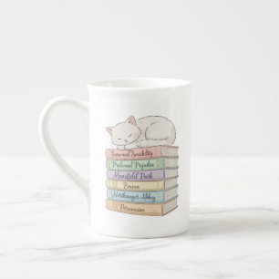 Jane Austen's Novels IX Bone China Mug