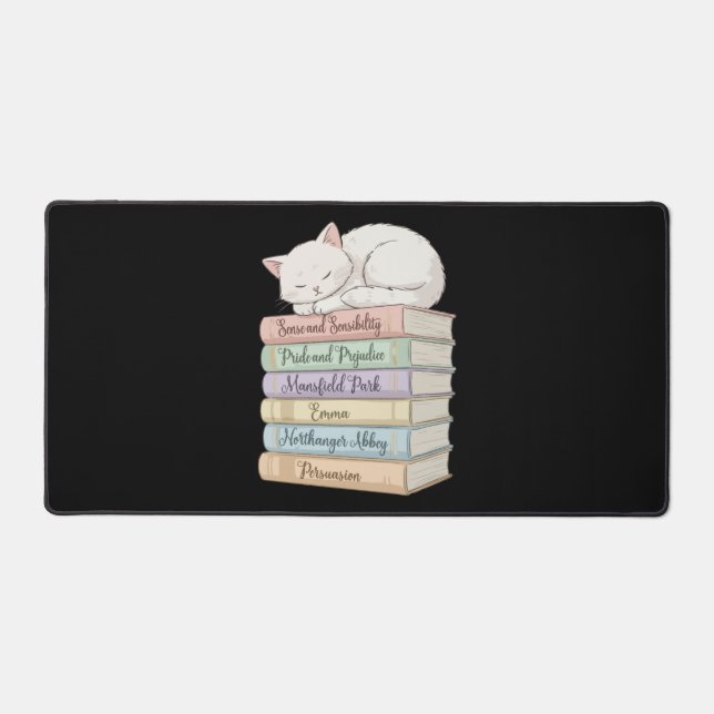 Jane Austen's Novels IX Desk Mat (Front)