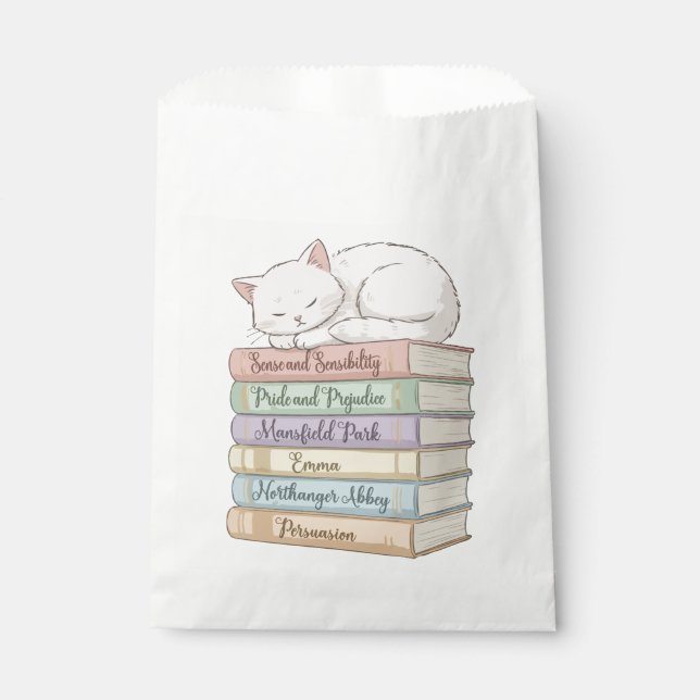 Jane Austen's Novels IX Favour Bag (Front)