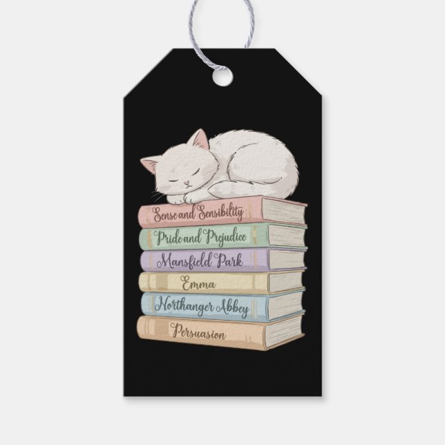 Jane Austen's Novels IX Gift Tags (Front)